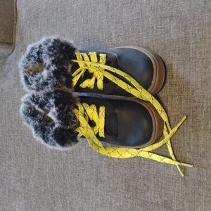 Cat & Jack Blue Boots: Size 10